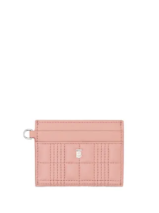 Burberry card 2024 holder pink