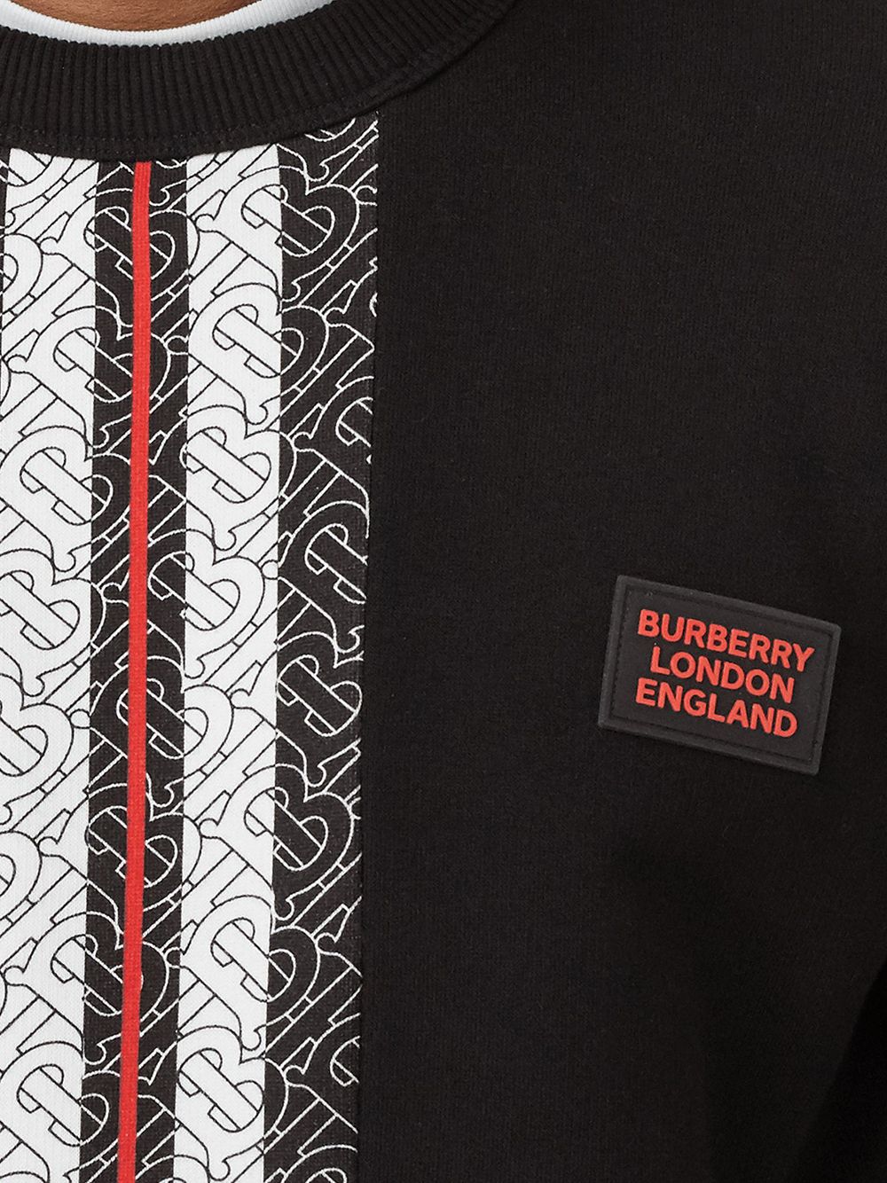 фото Burberry толстовка с принтом monogram stripe