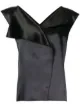 Bild 1 von The Row Zweifarbige 'Ori' Satinbluse