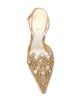 René Caovilla Veneziana sling-back pumps