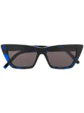 Saint Laurent Eyewear rectangle sunglasses - Black