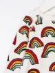Stella McCartney Kids rainbow print sweatshirt