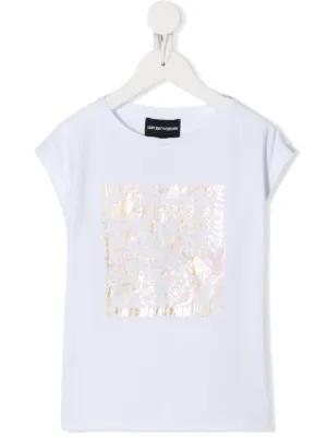 girls armani tops