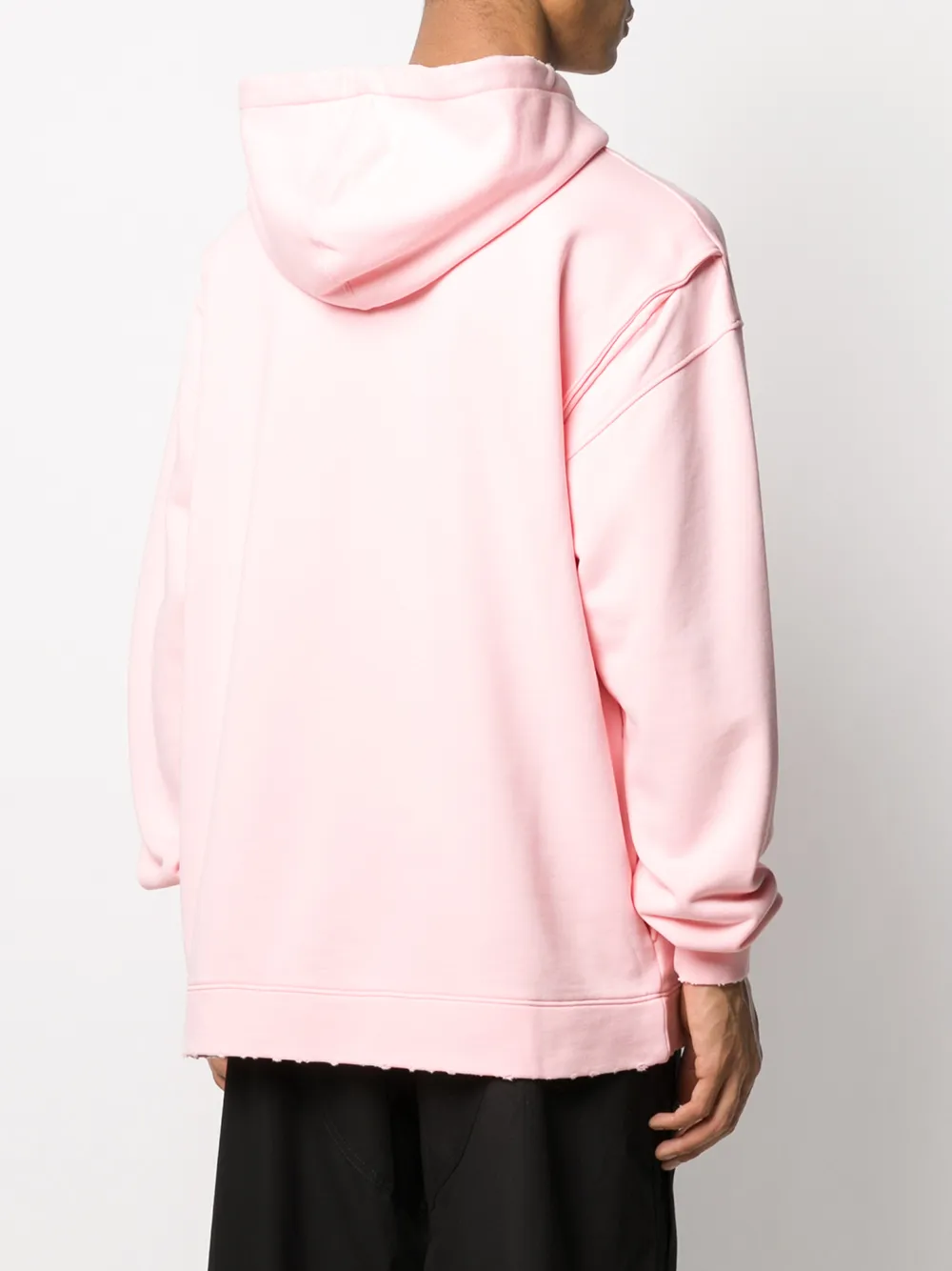 Moschino Hoodie met print Roze