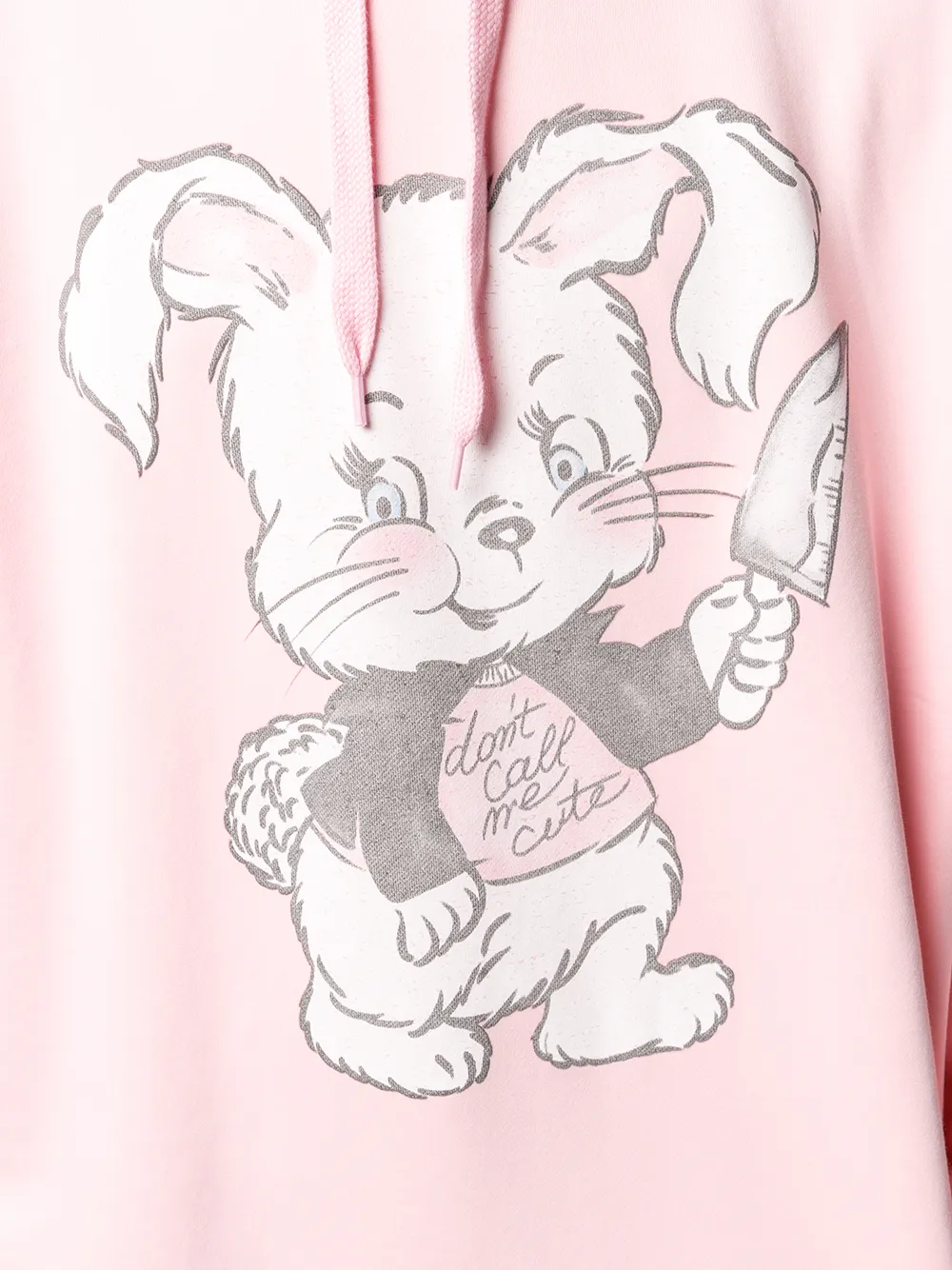 Moschino Hoodie met print Roze