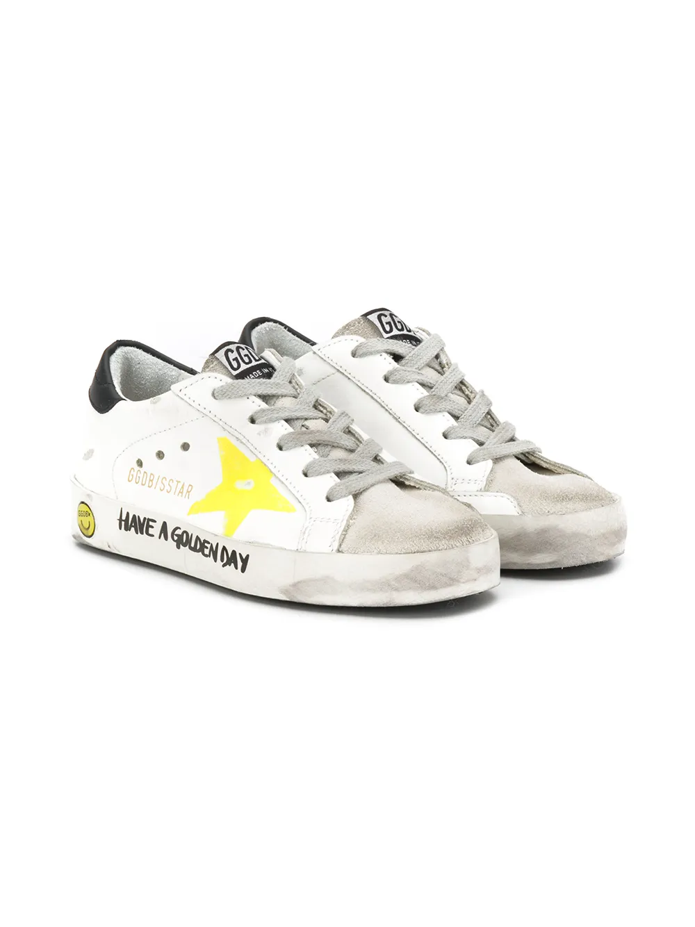 GOLDEN GOOSE SUPERSTAR DISTRESSED trainers