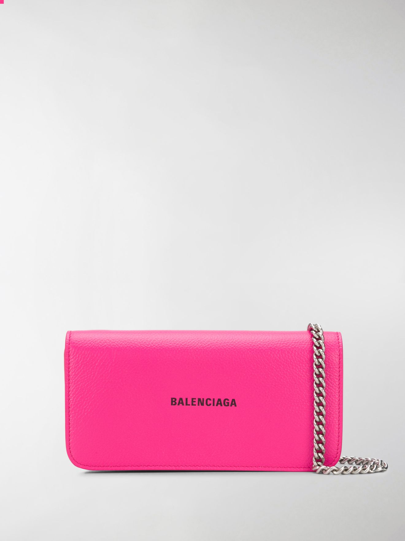 balenciaga pink wallet