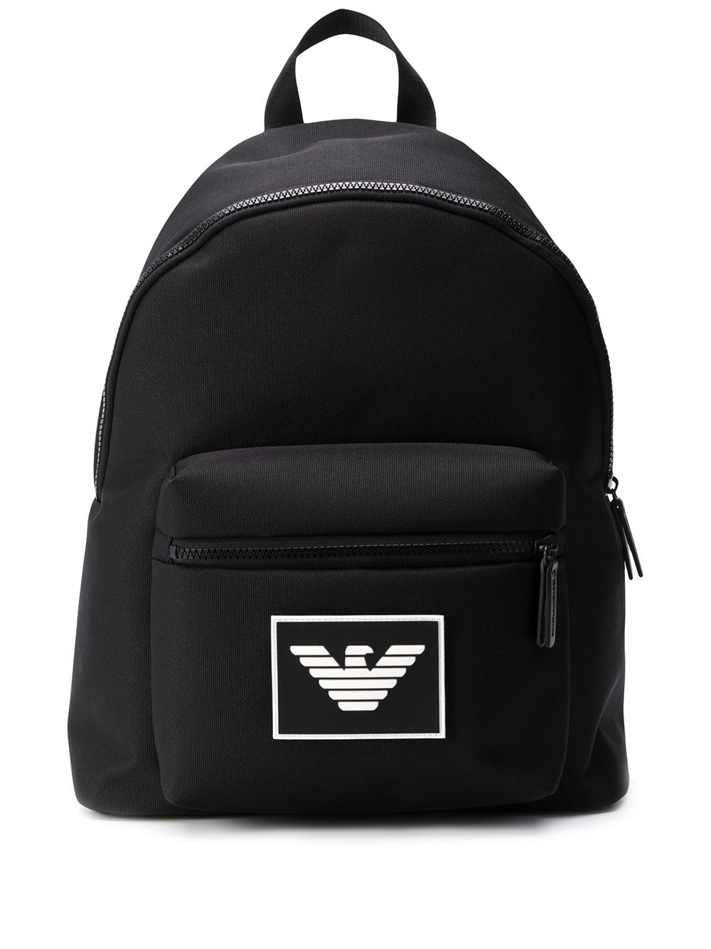 EMPORIO ARMANI LOGO PATCH BACKPACK