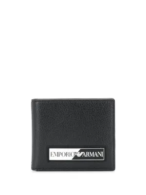 emporio armani leather wallet