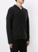 James Perse knitted zipped hoodie