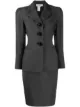 Image 1 of Christian Dior 1997 pre-owned puffy sleeves skirt suit