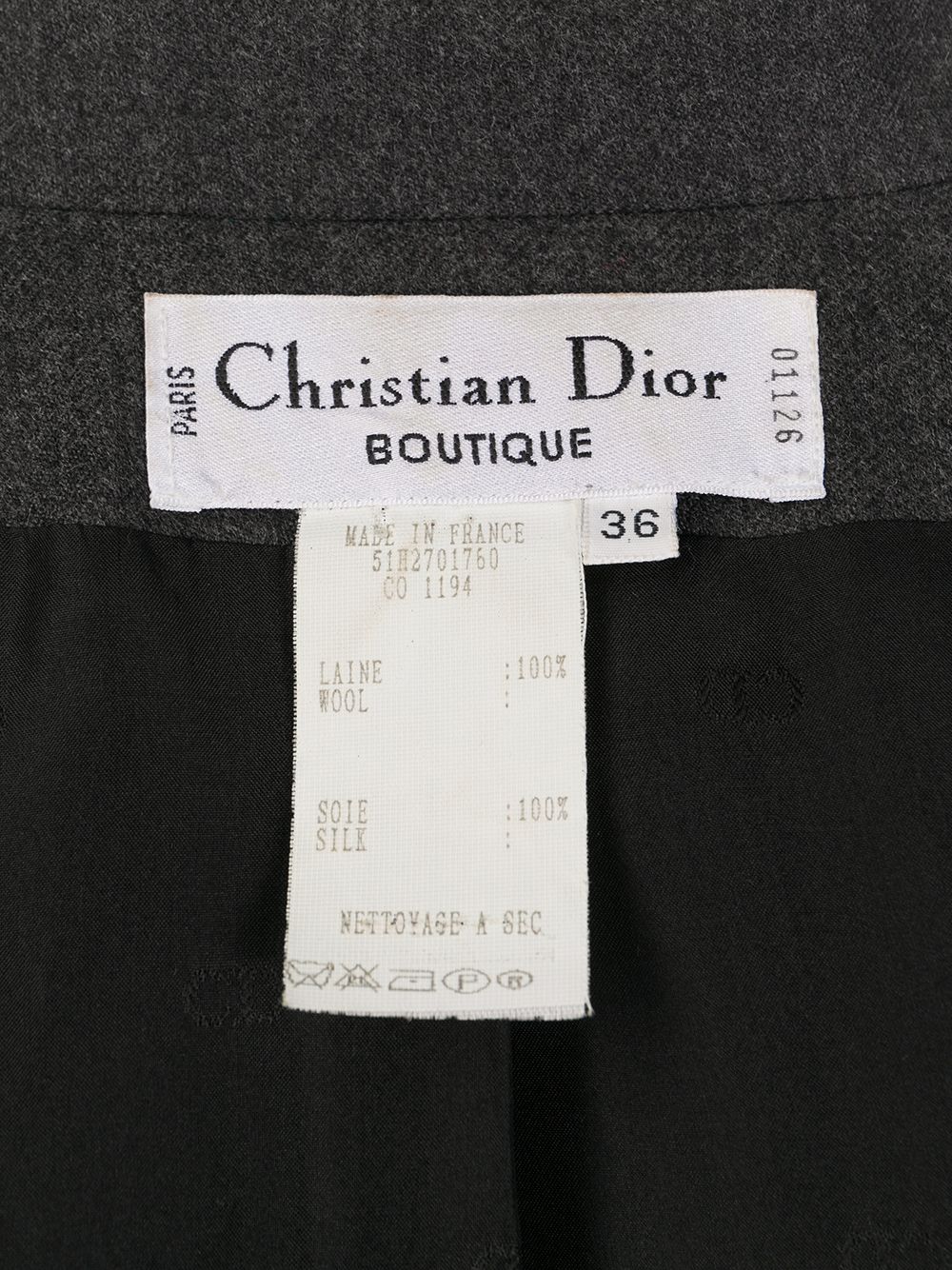 Christian Dior 1997 pre-owned Puffy Sleeves Skirt Suit - Farfetch