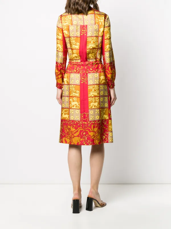 chinese dress ladies Hermes Long Pleated Dress Noir Size 34 Runway FW23 Limited Edition -SO main image 1