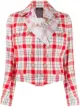 Image 1 of John Galliano Pre-Owned 2001 double-breasted checked jacket