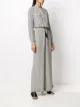Tory Burch tassel-detail striped jumpsuit
