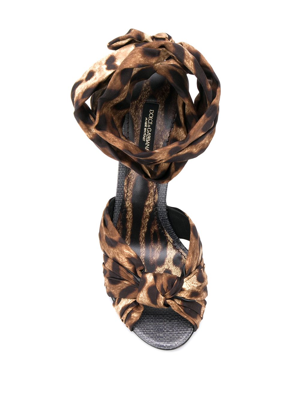 Dolce & Gabbana - Bramante Leopard Print Slippers - Men - PVC/Goat SkinCotton/Polyester/Cotton/Rubber/Goat Skin - 40 - Brown