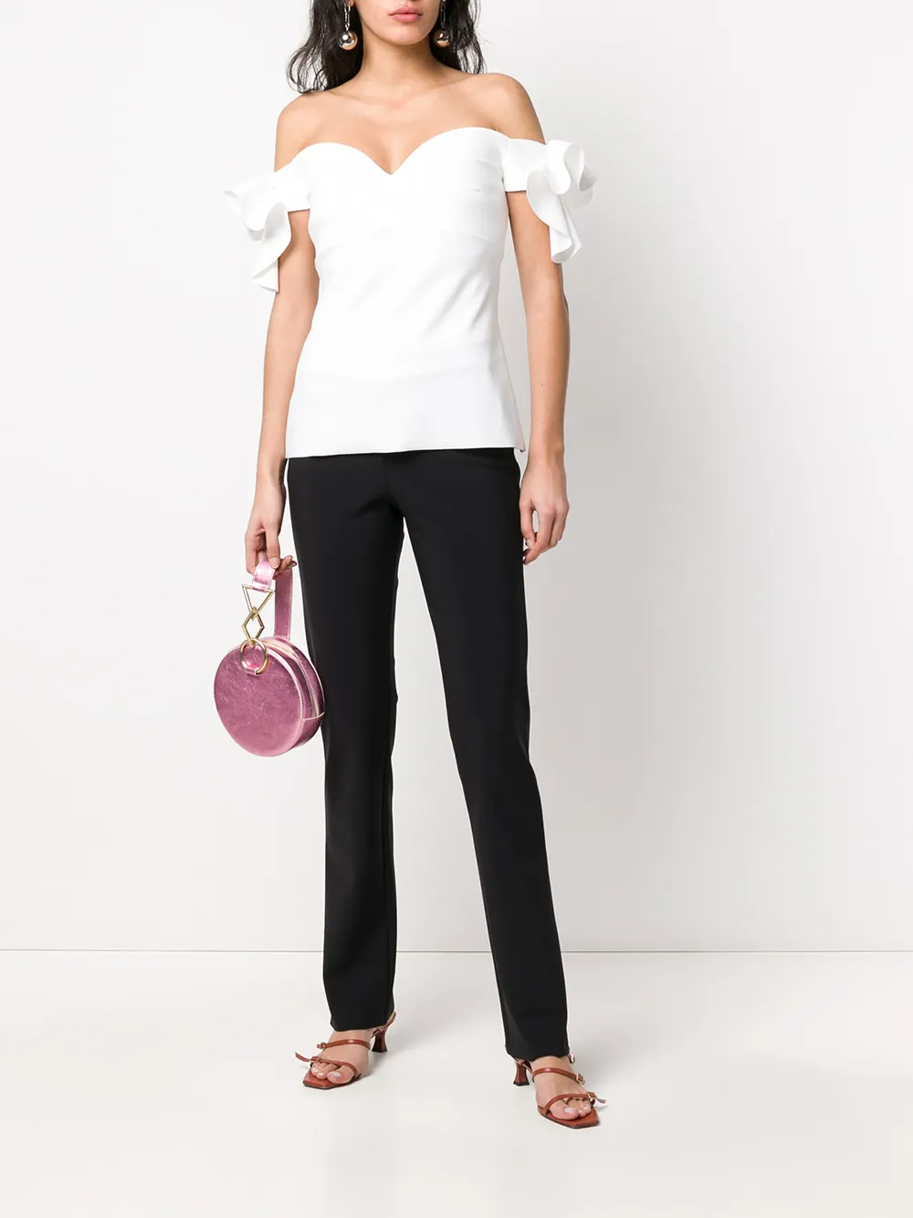 фото Le petite robe di chiara boni топ с открытыми плечами