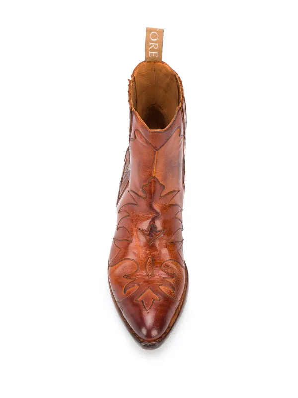 sartore western ankle boots