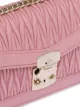 Miu Miu Miu Confidential matelassé leather shoulder bag