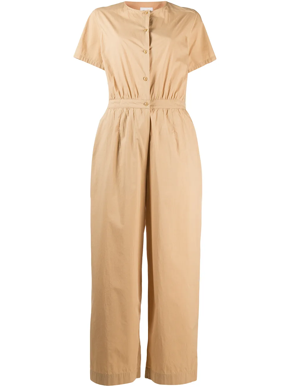 Woolrich Jumpsuit mit kurzen Ärmeln - Nude