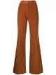 Image 1 of Victoria Beckham high-rise flared corduroy trousers