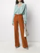 Image 2 of Victoria Beckham high-rise flared corduroy trousers