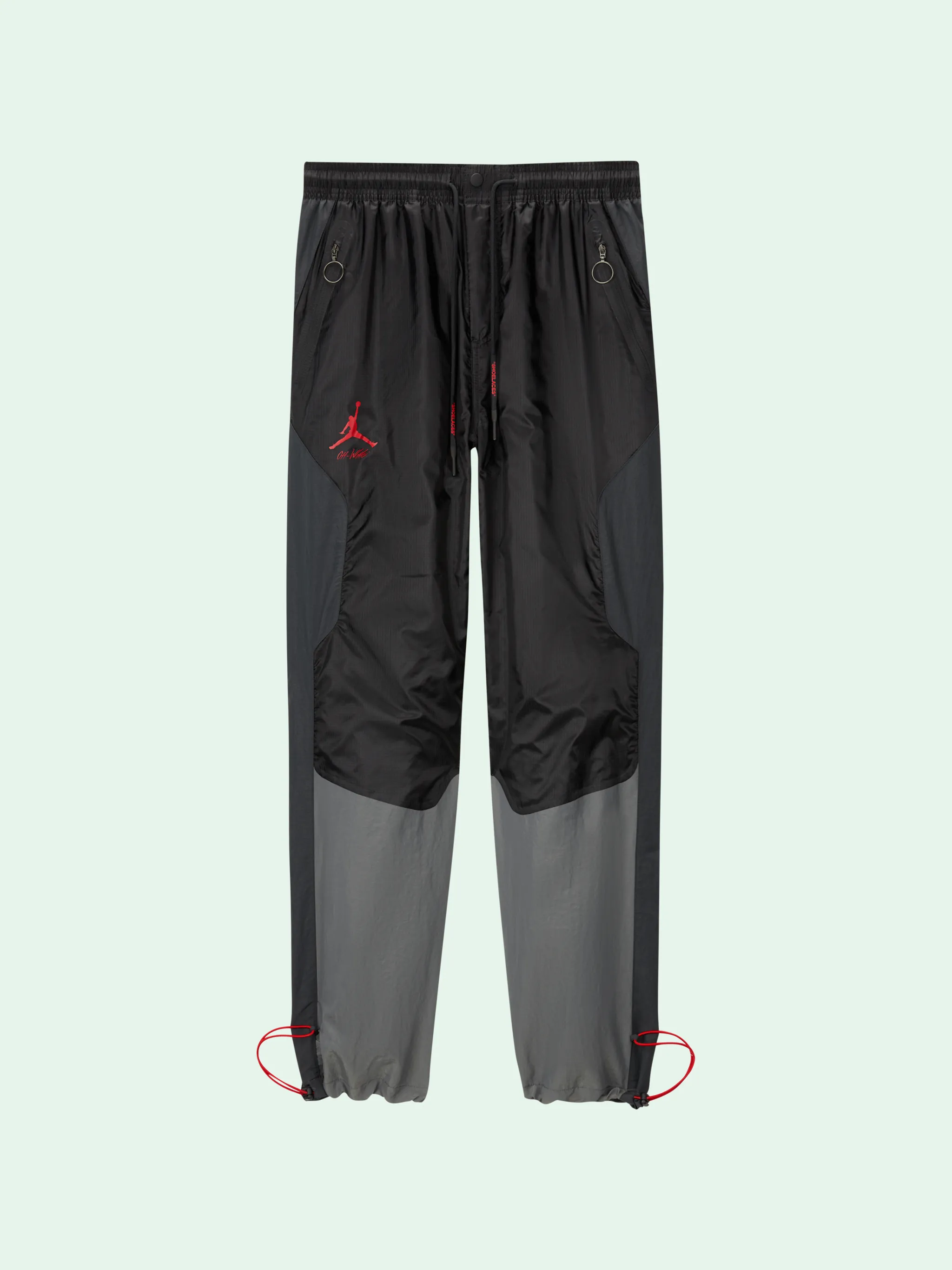 BLACK NIKE JORDAN TRACK PANTS - Off 