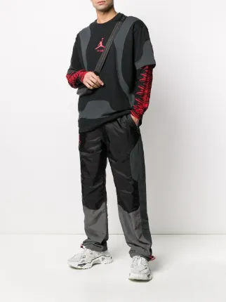 off white nike track pants