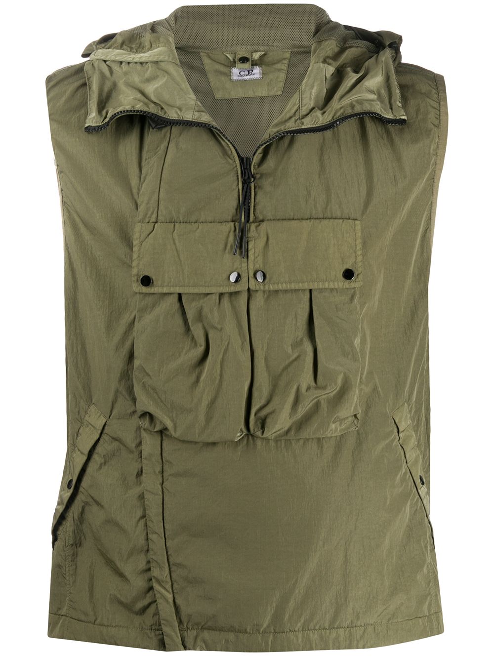 фото C.p. company one pocket hooded vest