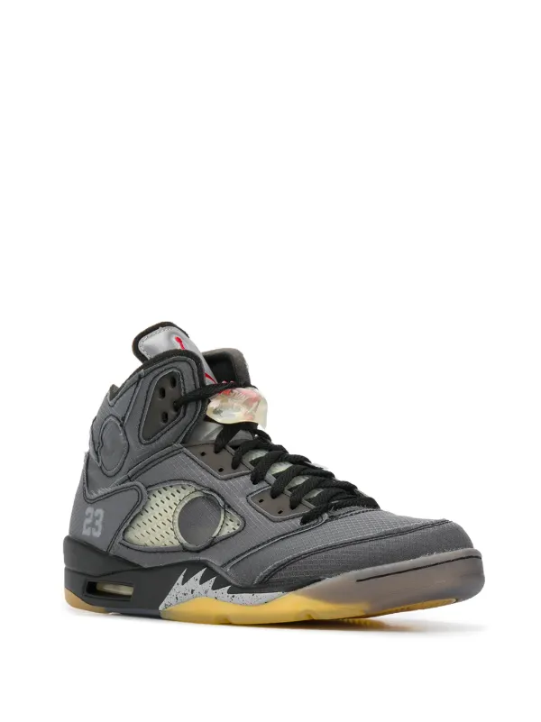 Shop green Nike X Off-White Air Jordan 5 Retro SP off-white with Express  Delivery - Farfetch