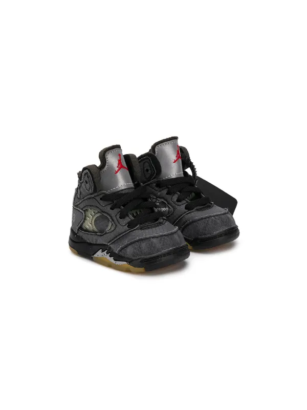 Jordan Kids x Off-White Air Jordan 5 Retro SP Sneakers - Farfetch