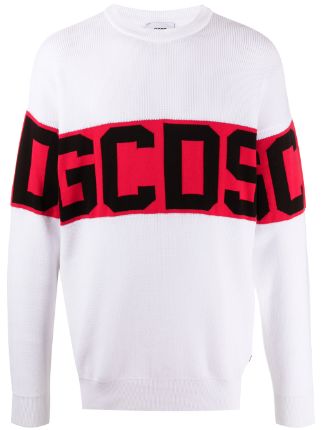 Shop Gcds oversized logo jumper with Express Delivery - FARFETCH