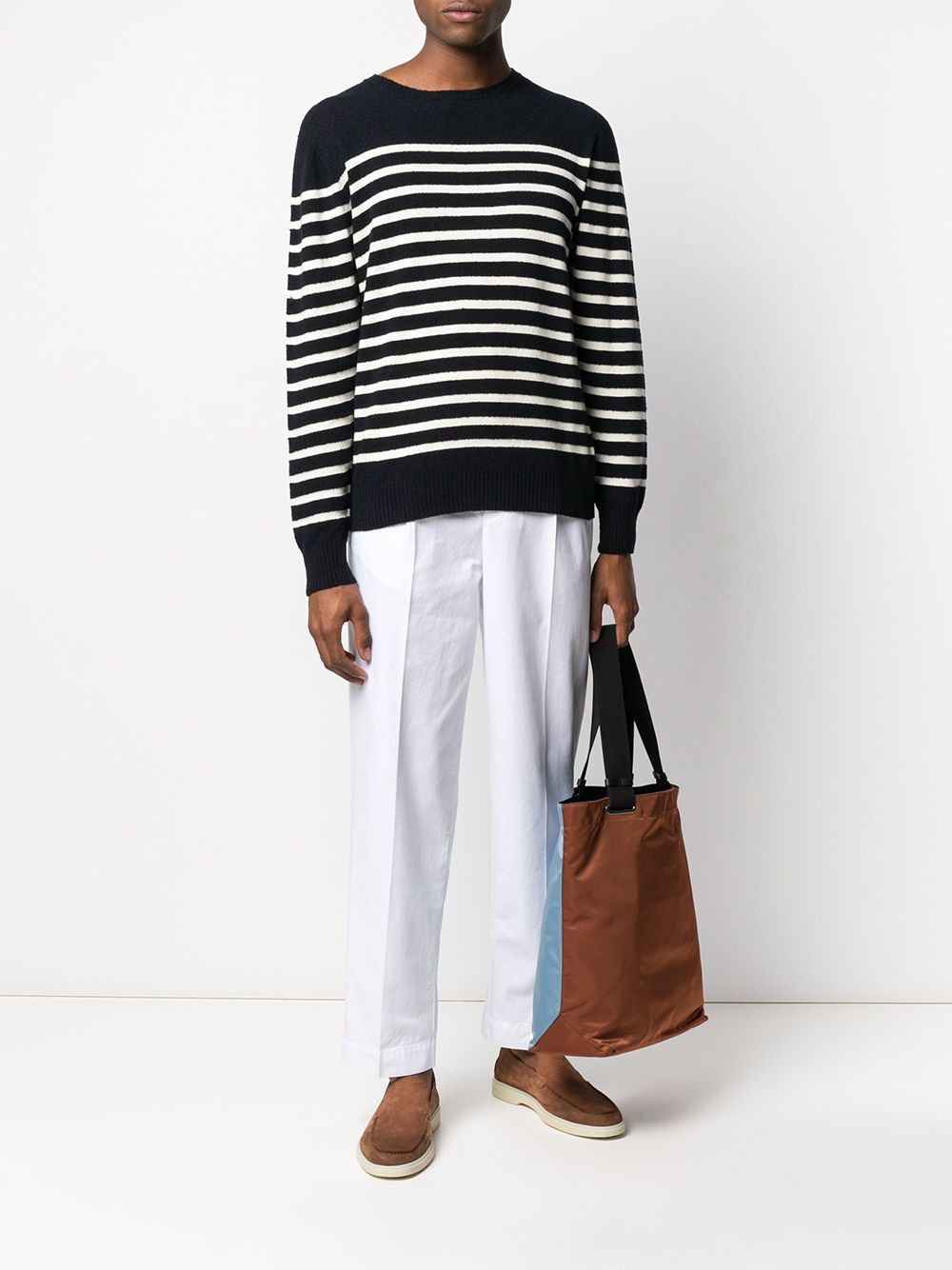 фото Officine generale striped sweater