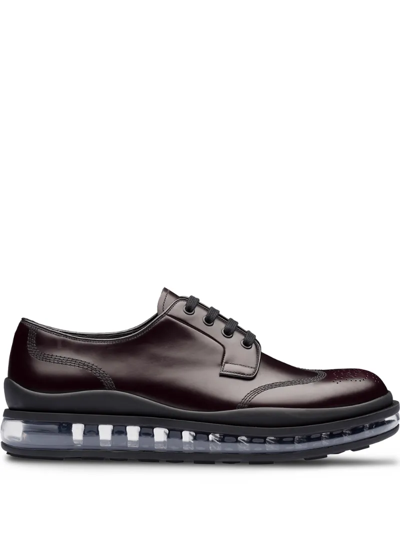 prada lug sole derby shoes