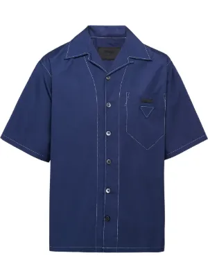 prada half and half shirt