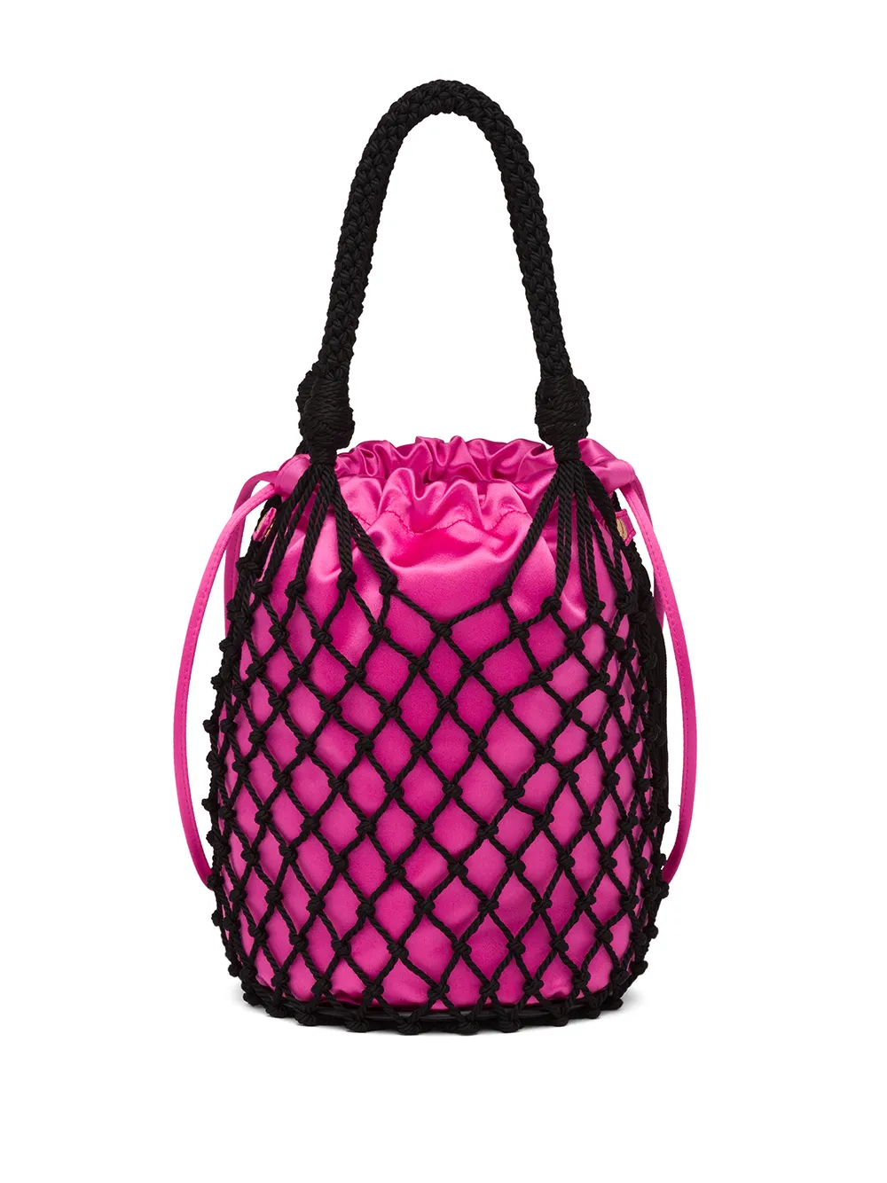 prada pink bucket bag