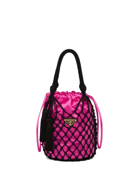 prada macrame bag