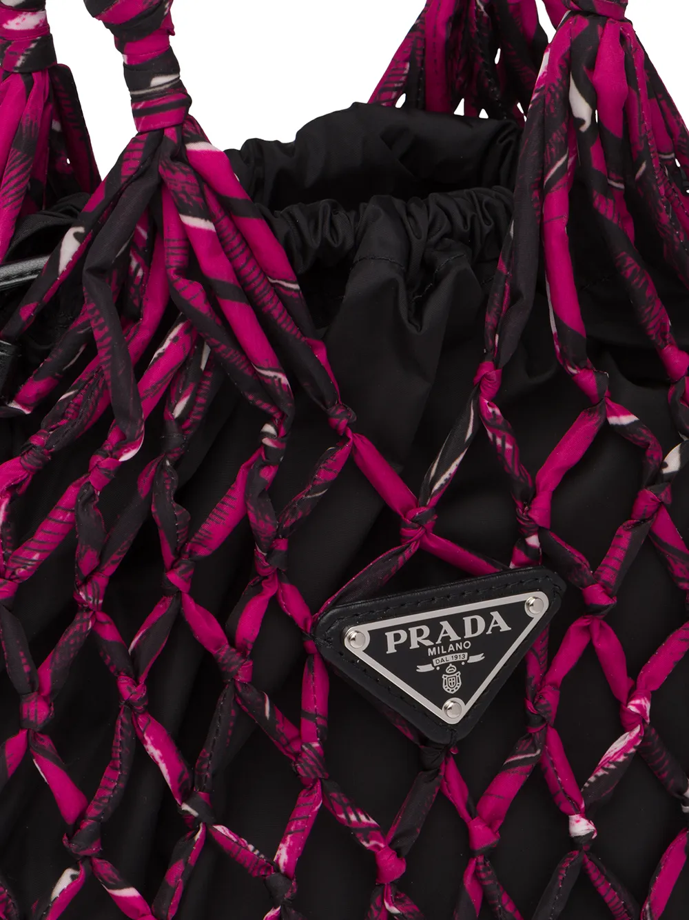 Prada Mesh Tote Bag Farfetch