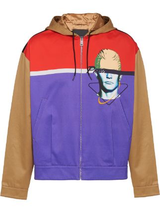 prada purple jacket