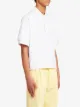 Prada oversized knitted polo shirt