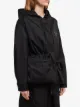 Prada oversized drawstring zipped jacket