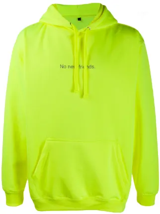 no new friends hoodie