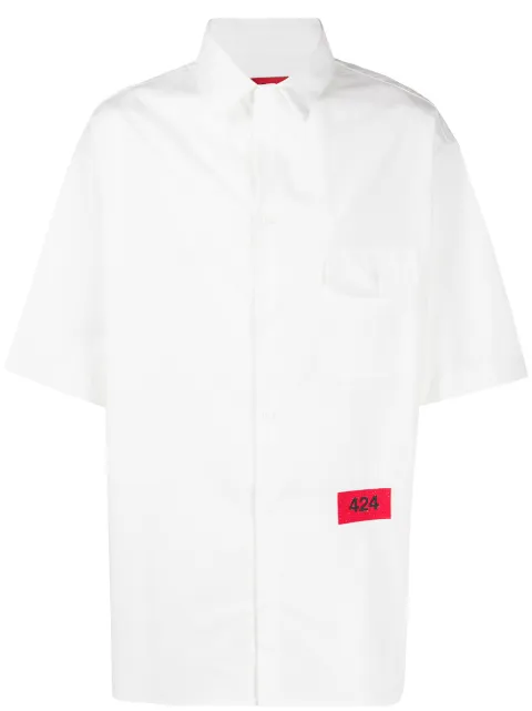 424 button down flap pocket shirt
