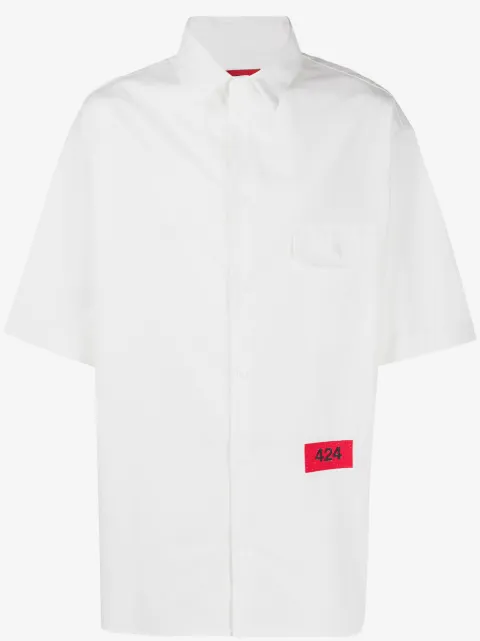 424 button down flap pocket shirt