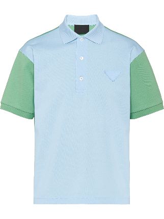 prada polo green