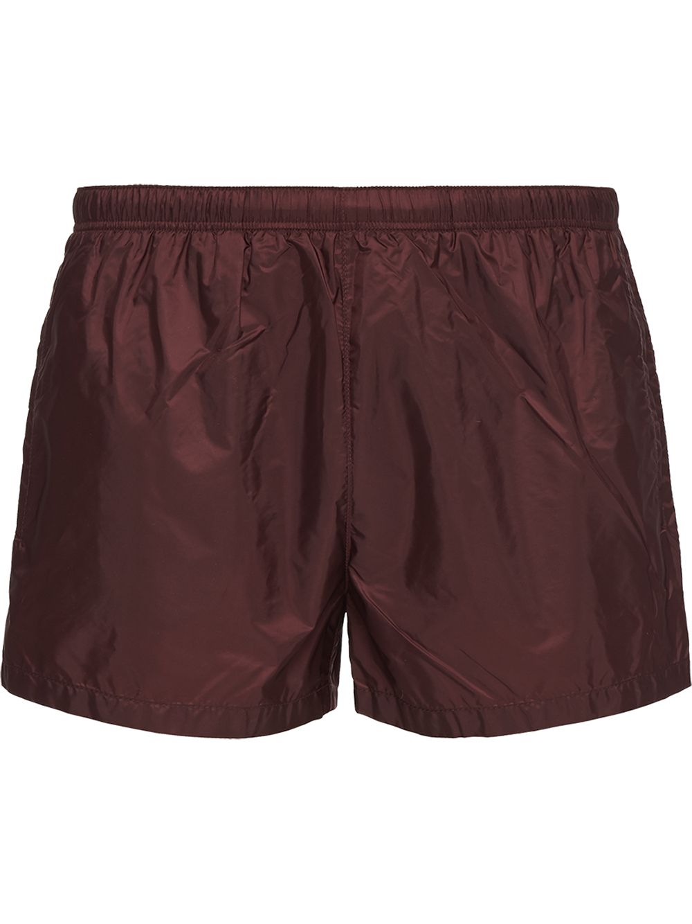 prada nylon swim shorts