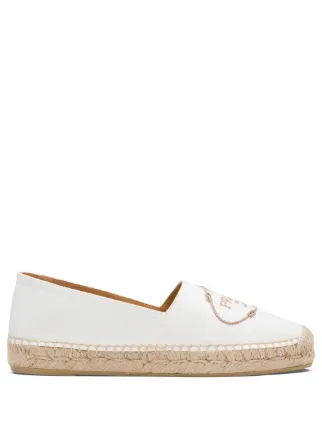 prada logo espadrilles