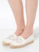 Prada embroidered logo espadrilles