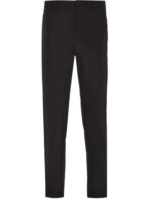 prada slim fit pants