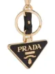 الصورة 2 من Prada سلسلة مفاتيح بشعار الماركة مثلث